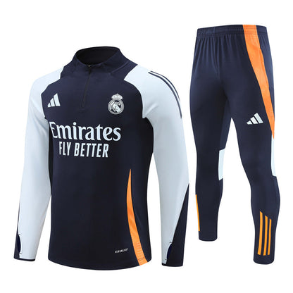 Real Madrid 2024/25 Navy Tracksuit