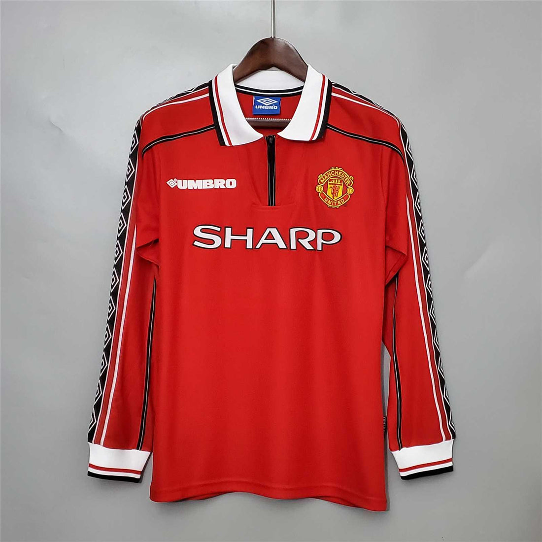 Manchester United 1998/99 Home Long Sleeve