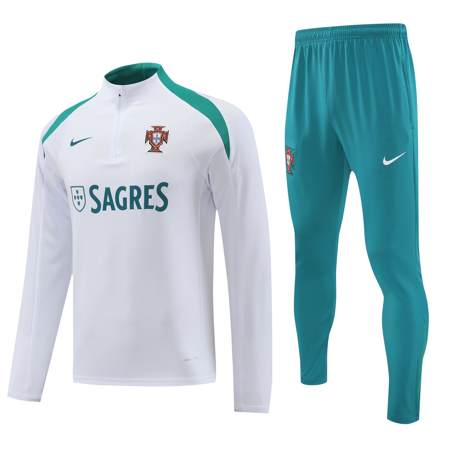 Portugal 2024/25 White Tracksuit