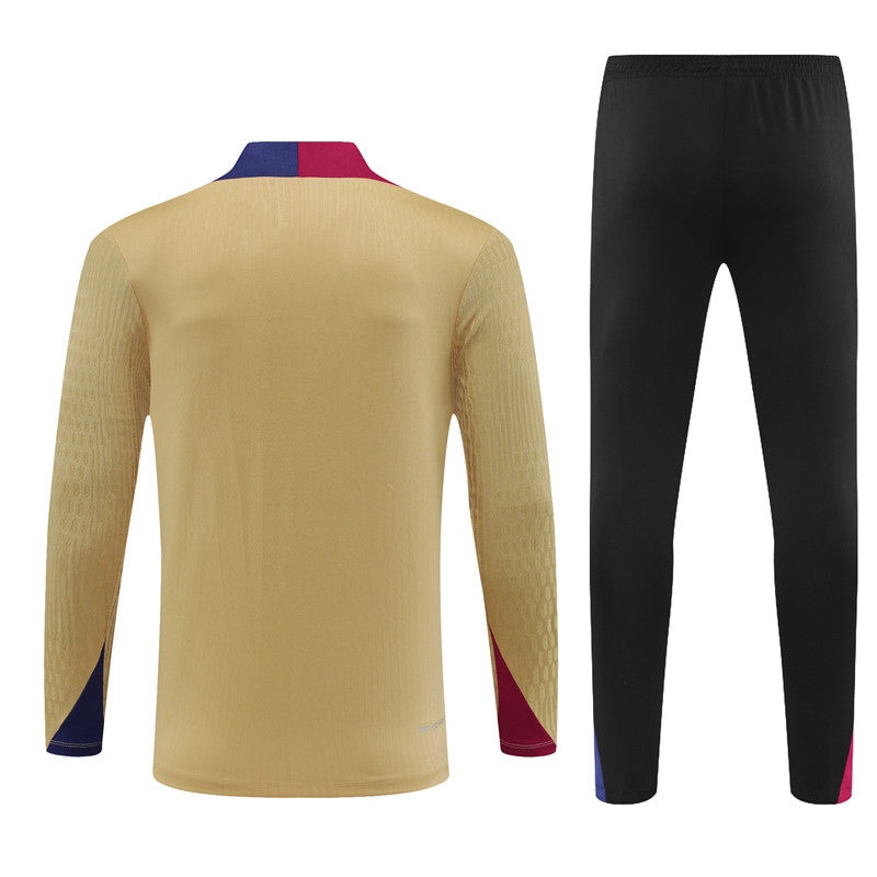 Barcelona 2024/25 Gold Tracksuit