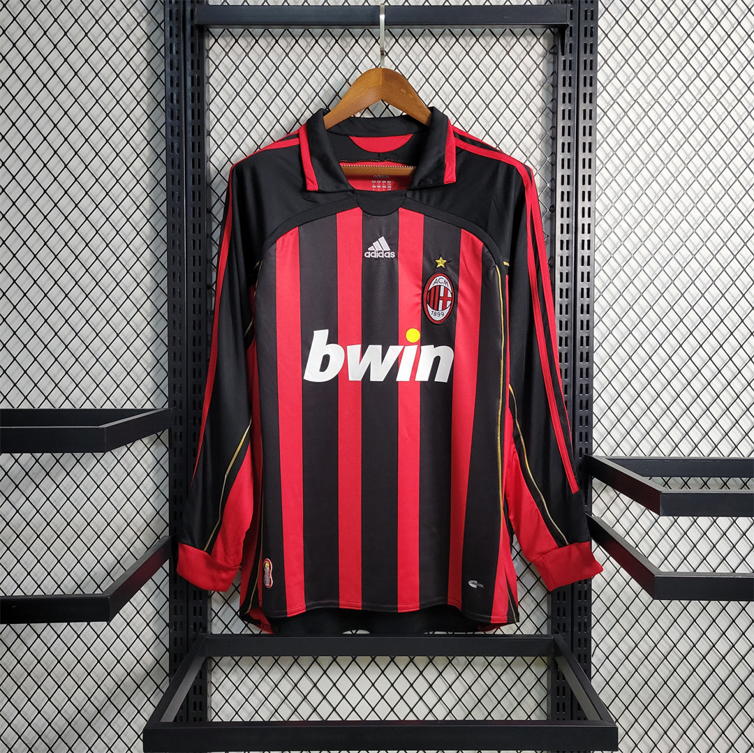 AC Milan 2006/07 Home Long Sleeve