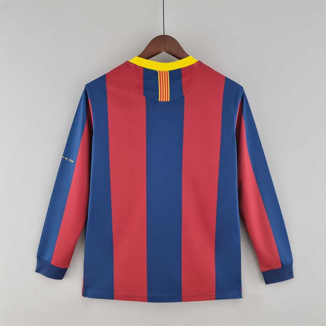 Barcelona 2010/11 Home Long Sleeve