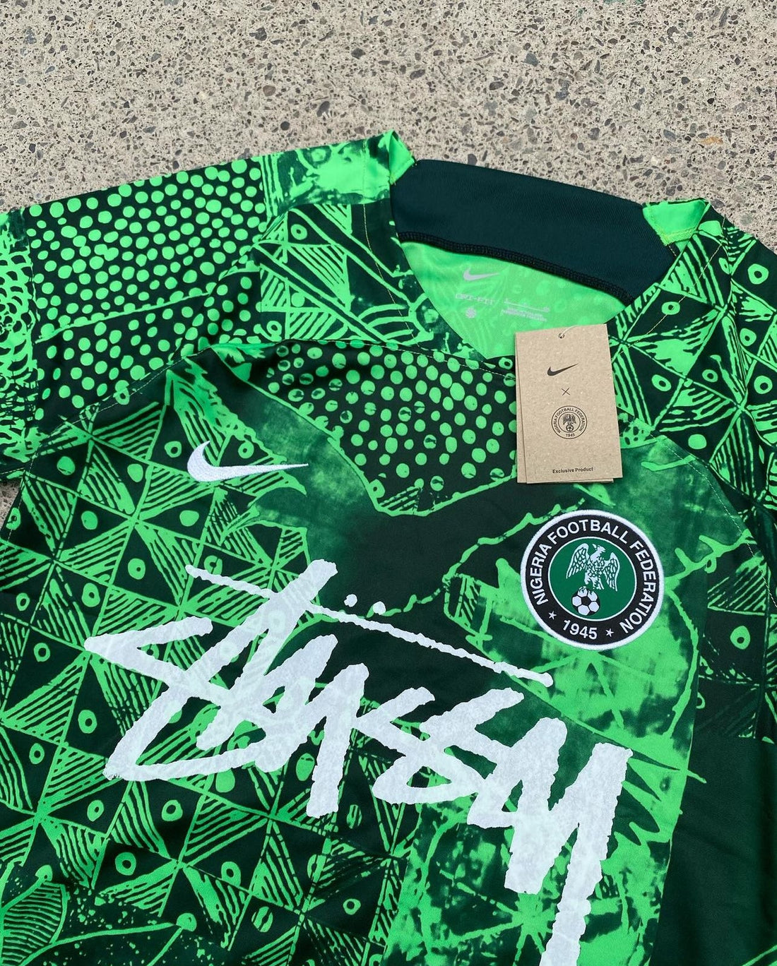 STUSSY X NIGERIA JERSEY