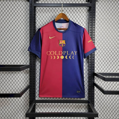 Barca × Coldplay 24/25 Special Home Shirt