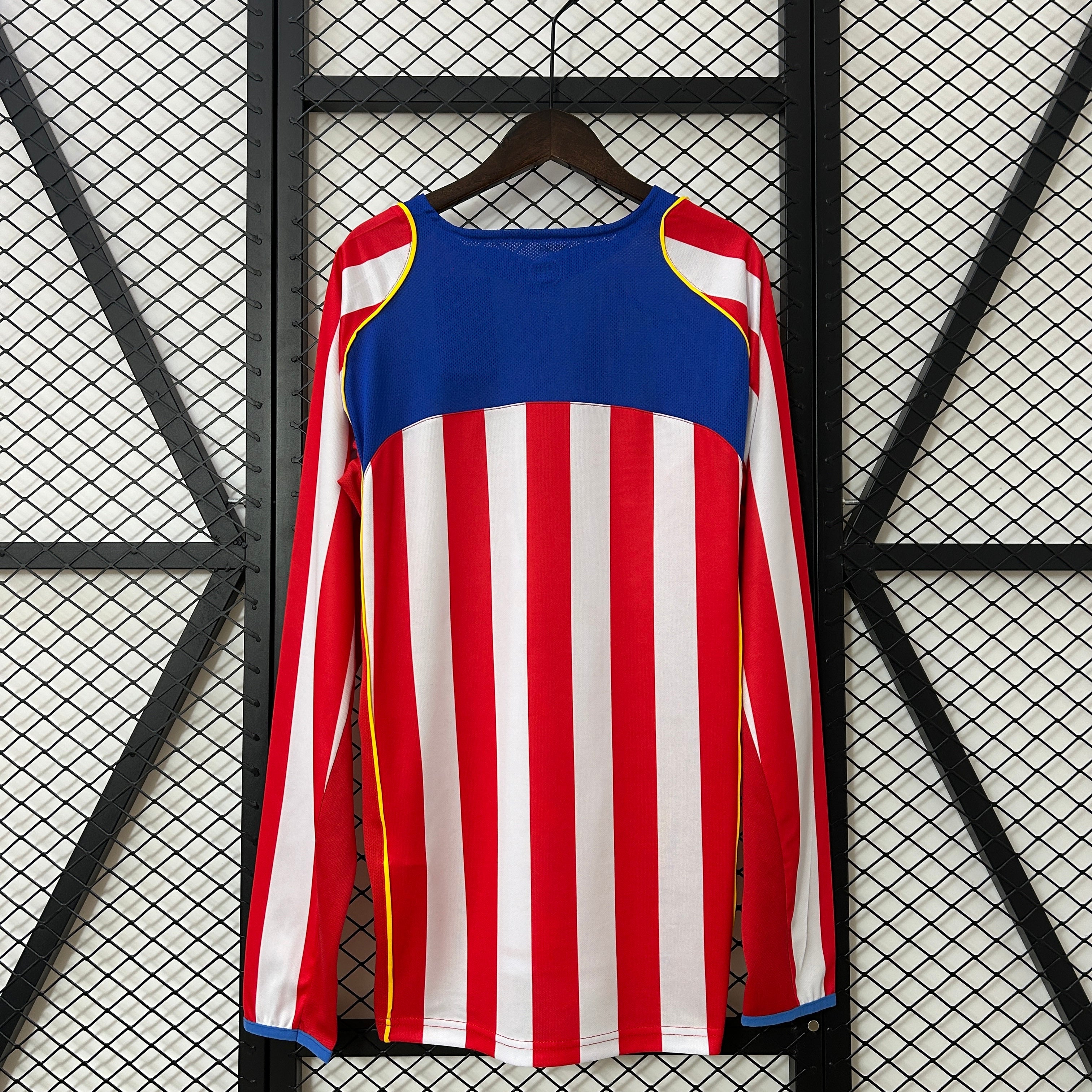 Atletico Madrid 2004/05 Home Long Sleeve