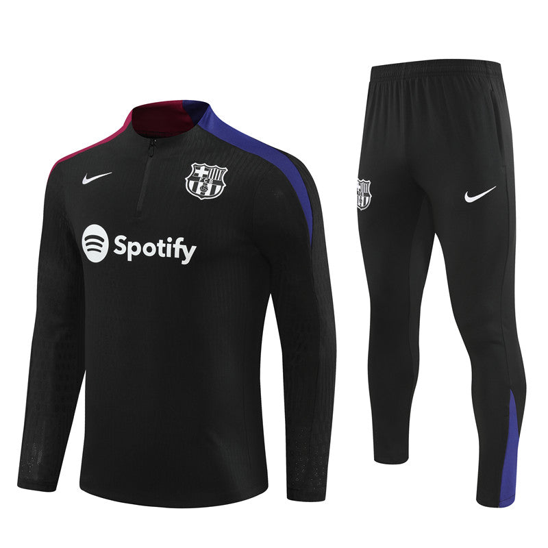 Barcelona 2024/25 Black Tracksuit