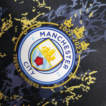 Man City 23/24 Special Black Gold Shirt