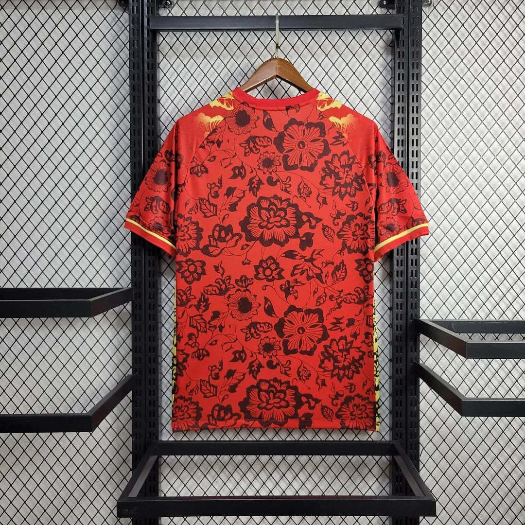 Portugal Special Red Flowers Shirt